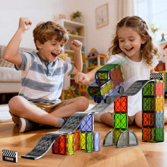 MEIQ STEM learning through play builds gravity intuition and spatial reasoning.