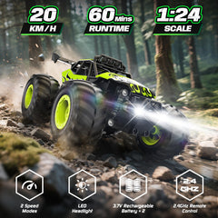 Meislane RC truck featuring speed switch for beginner-friendly control