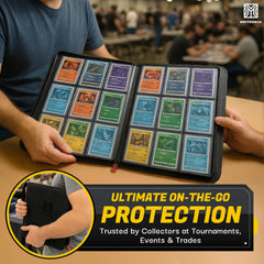 Luxurious PU leather cover for durability and premium presentation