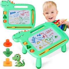MEJCFARI dinosaur magnetic drawing board for toddlers offering mess-free creativity.