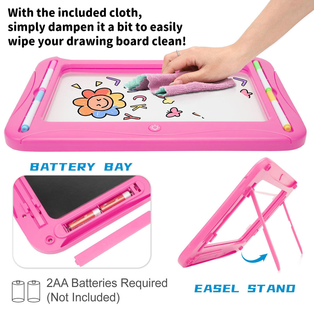 MEJCFARI drawing board built-in stand shows versatile drawing angles