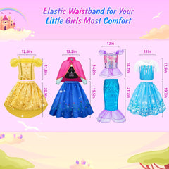 Meland 16-piece tops and skirts for multiple looks