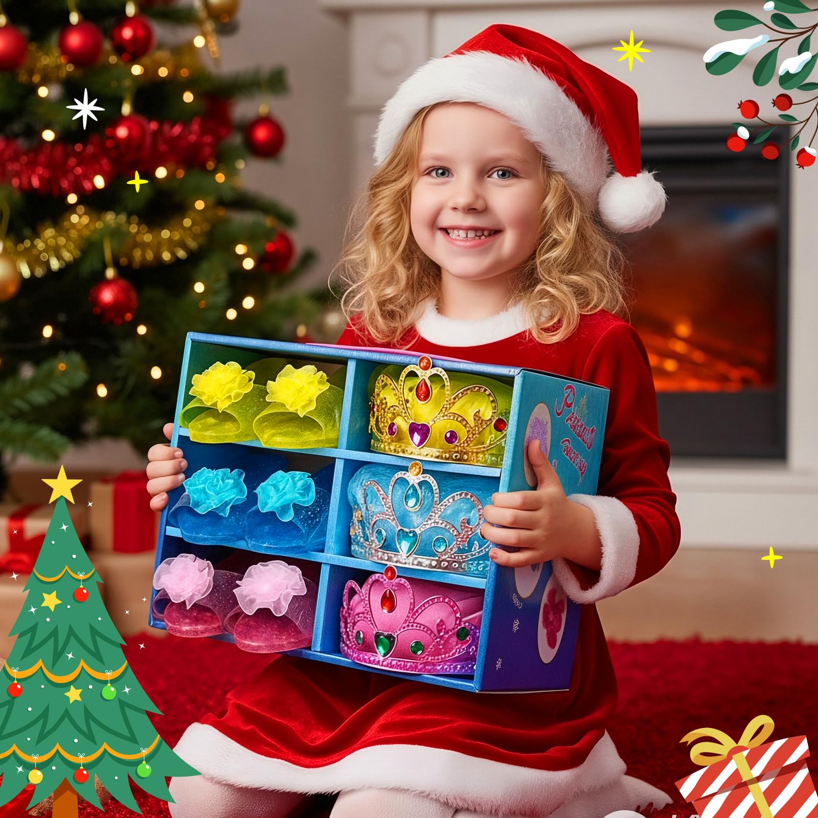 Meland carrying case keeps all princess accessories neatly organized.