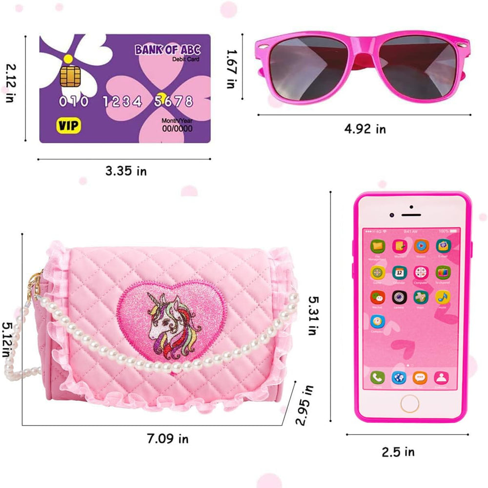 Meland credit card toy for pretend shopping and budget pretend play.