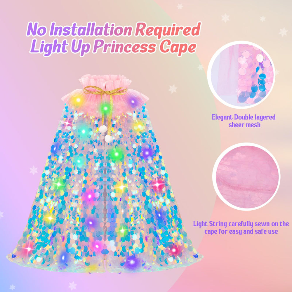 Meland dainty necklace completes a princess dress-up look