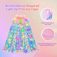 Meland dainty necklace completes a princess dress-up look