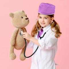 Meland carry bag keeps doctor accessories organized during costume changes