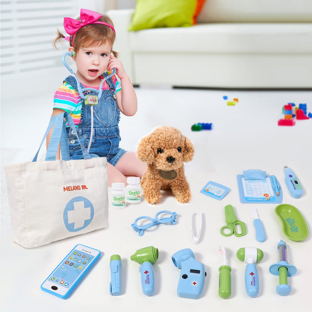 Meland doctor kit dental mirror for exam-based storytelling