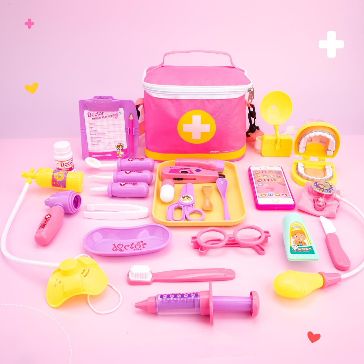 Meland Doctor Kit medical bag for organized, portable playtime tools.