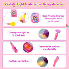 Meland Doctor Kit oral mirror for kid-friendly exploration of teeth and mouth care.