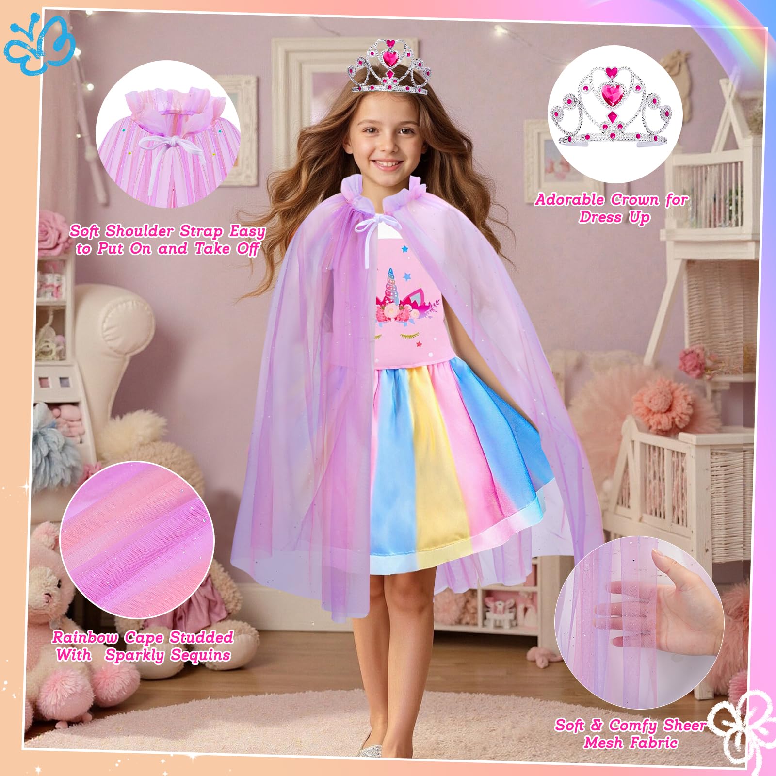 Meland dress-up trunk for easy organization and portable play.