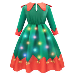 Meland red-green colorway makes a classic Christmas dress-up choice