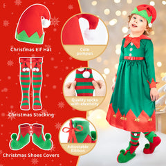 Meland elf costume socks provide cozy coverage during cold winter gatherings