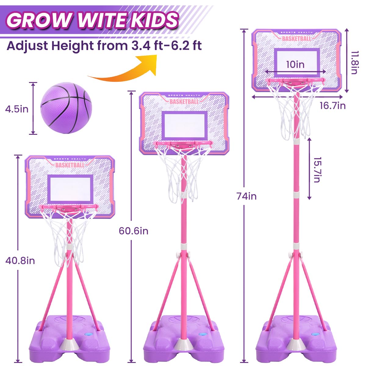 Meland set includes mini balls pump and darts for versatile activities.