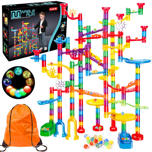 Meland Marble Run: 142-piece set for creative building play.