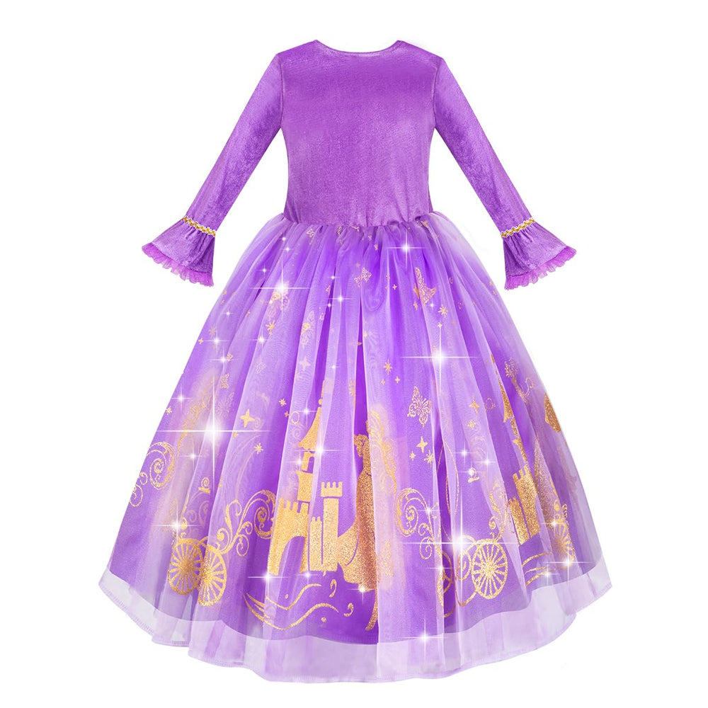 Meland princess dress dream-like embellishments spark imagination during playtime