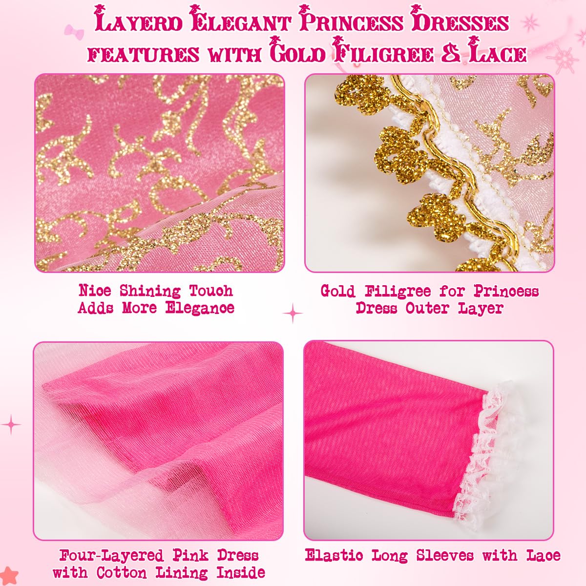 Meland Princess Dress off-shoulder design for comfortable wear