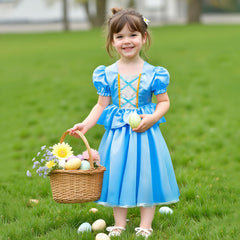Meland princess dress set skirt with elastic waistband for comfortable wear.