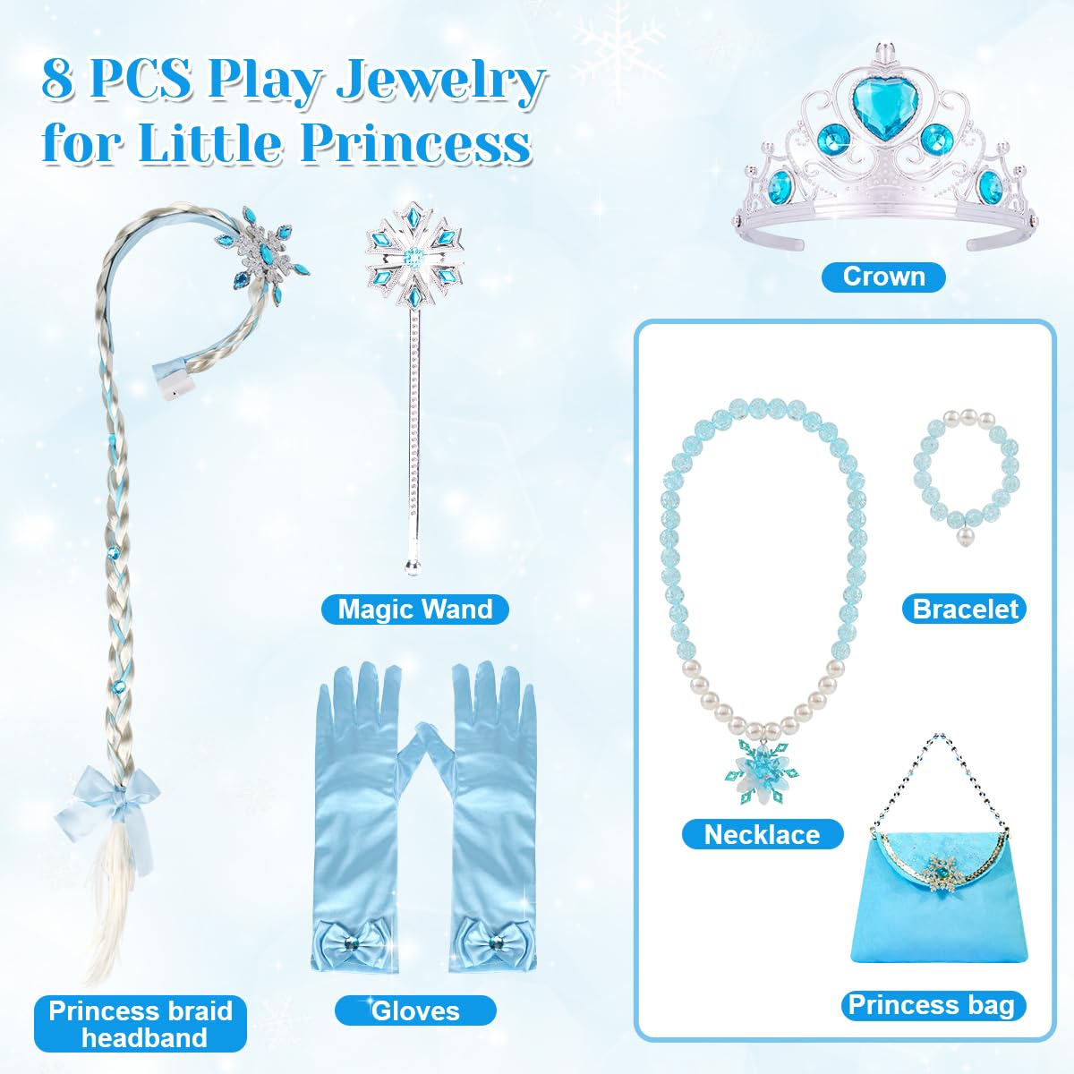 Meland Princess Dress perfect for trick-or-treat and festive photo moments