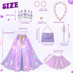 Meland princess outfit on a child ideal for birthdays and Halloween