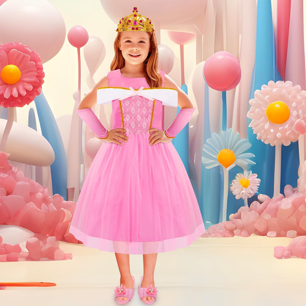 Meland complete princess playset for daily imagination and party-ready looks.