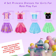 Meland Princess Dress Up gift box for organized storage and instant gift appeal.