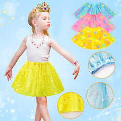 Meland soft skirts with elastic waist for easy, comfy dressing.