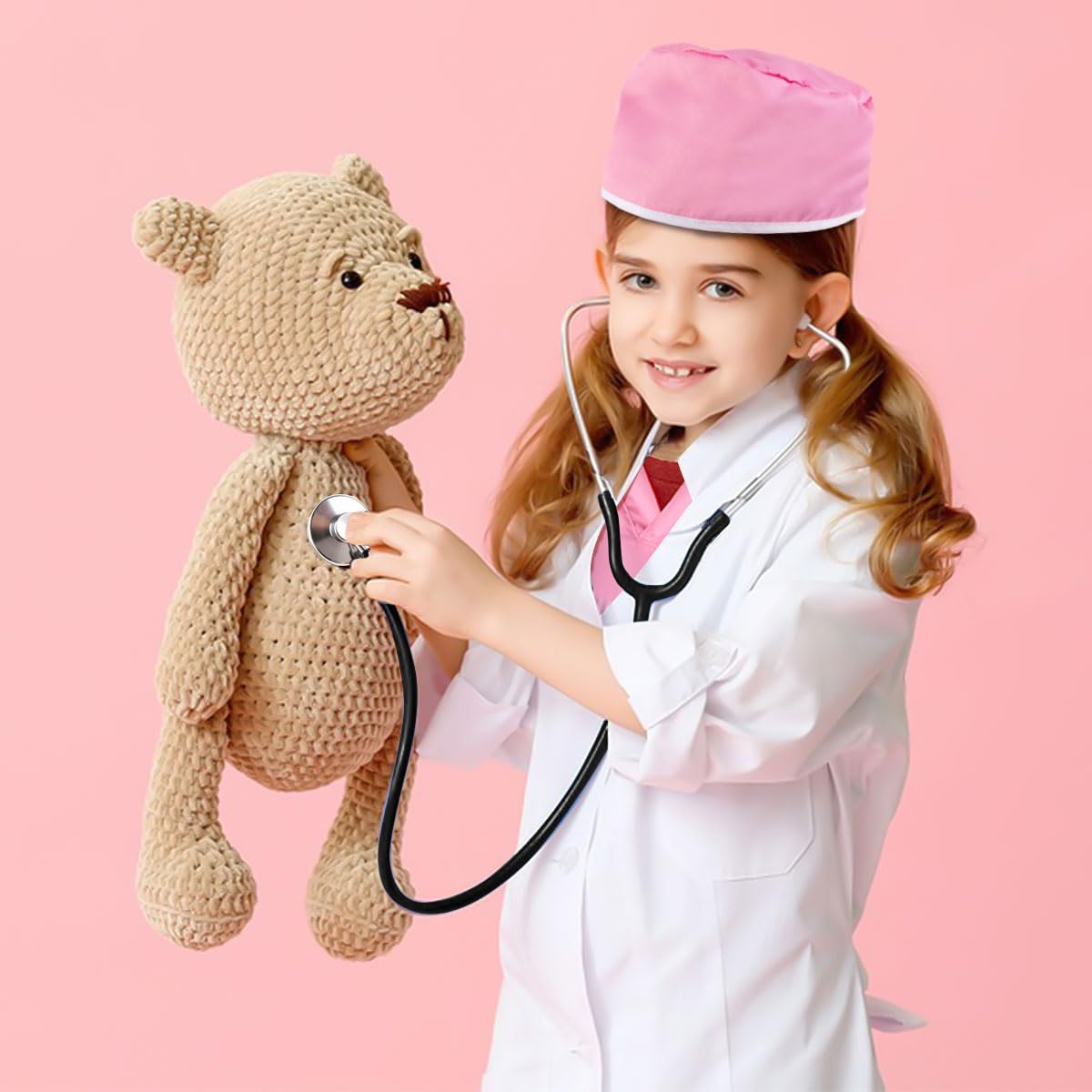 Meland simulated stethoscope toy, durable for immersive role-play experiences.