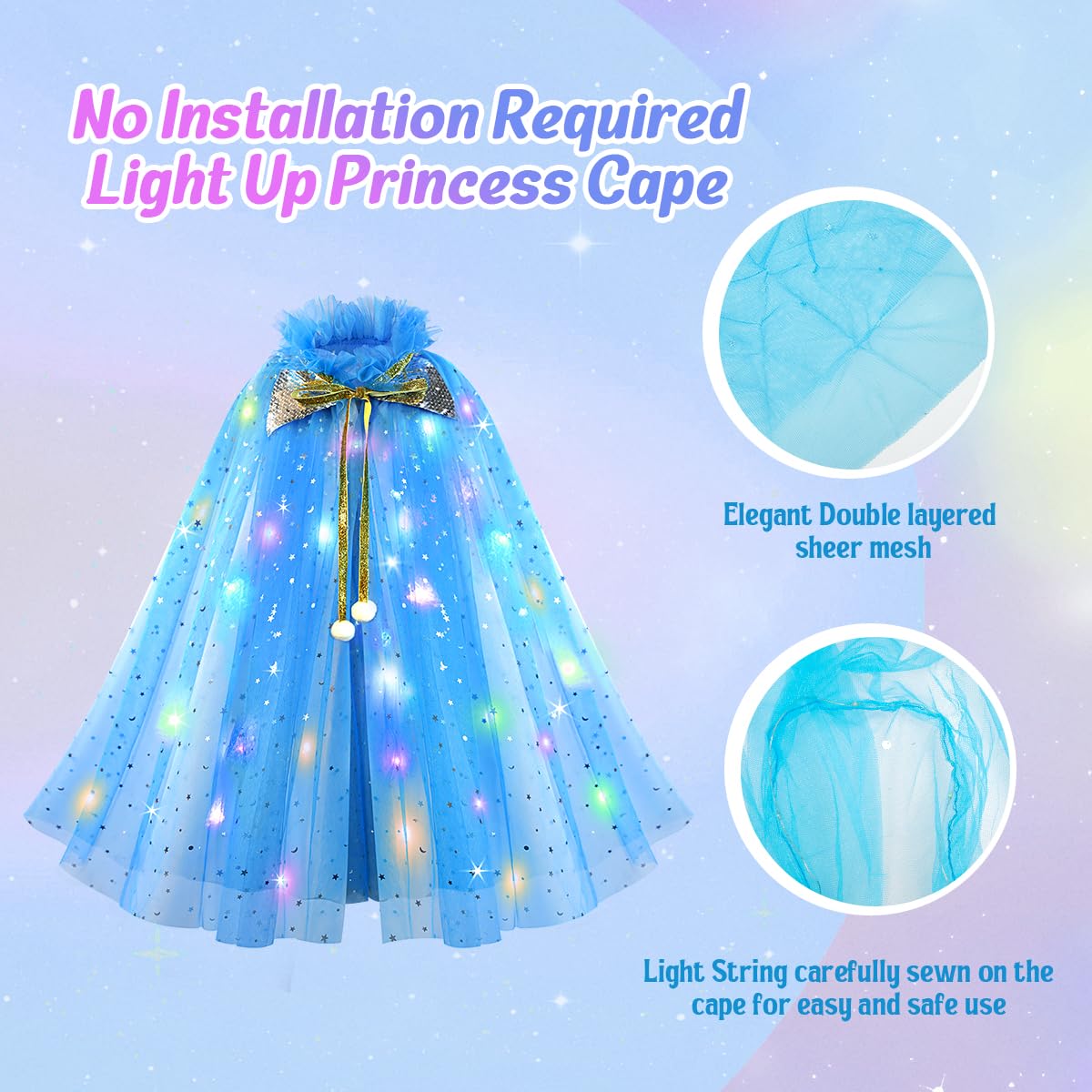Meland tutu skirt in soft mesh for comfortable princess twirls