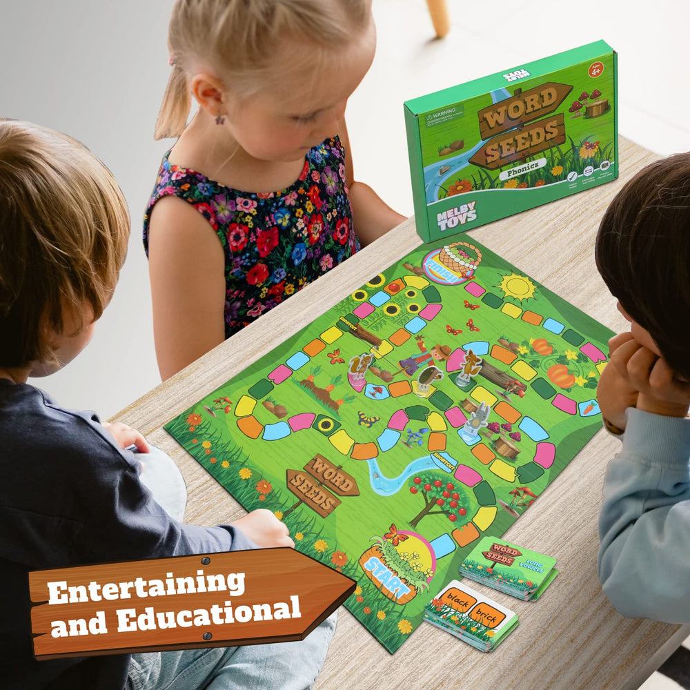 Melby Toys Word Seeds sight words edition provides extra vocabulary practice