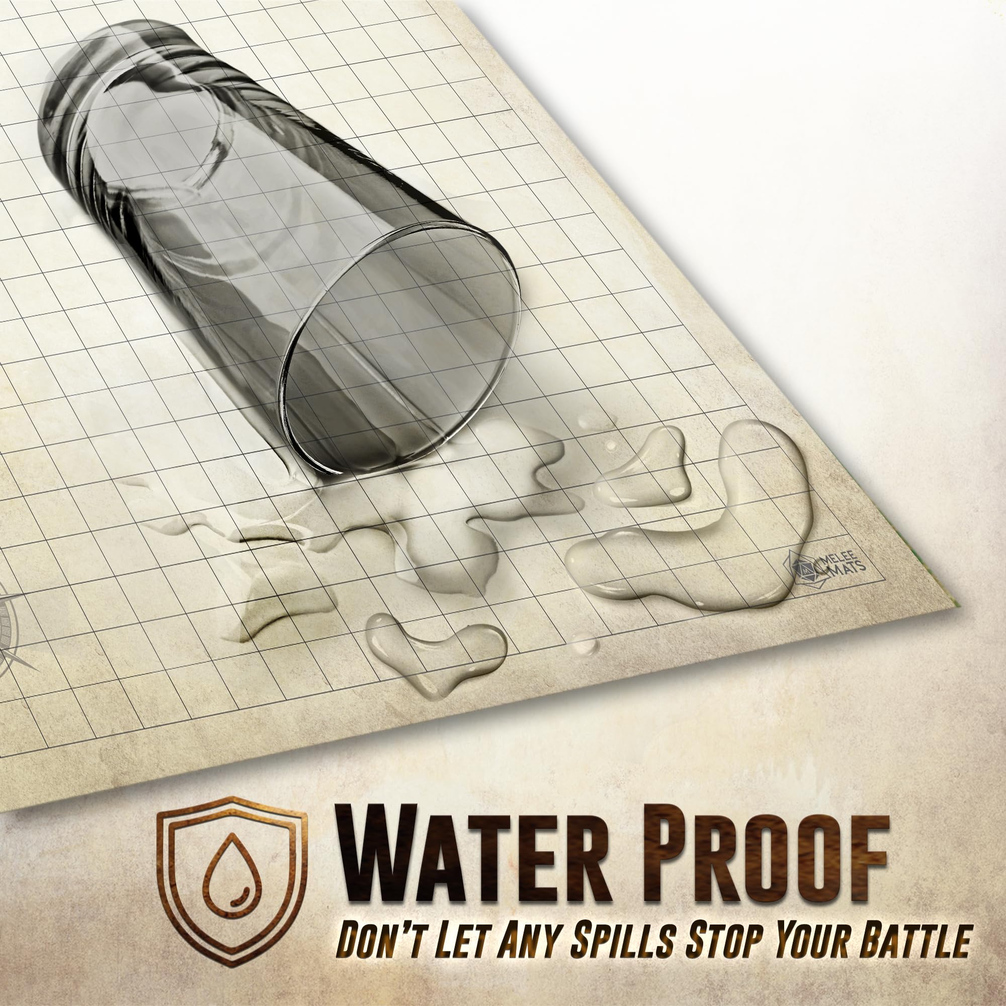 Melee Mats laminate durability prevents ghosting and staining for vibrant play