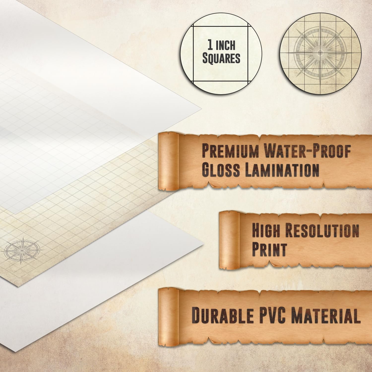 Melee Mats spray bottle enables easy terrain maintenance and cleaning