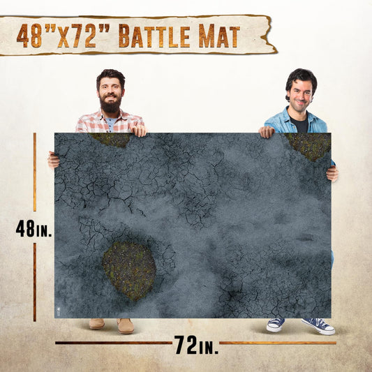 Melee Mats vinyl texture close-up shows durable surface for long campaigns.