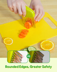 Melican plastic peeler offering safe, beginner-friendly prep for tiny chefs