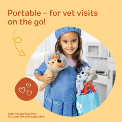 Melissa & Doug plush dog for interactive veterinary patients