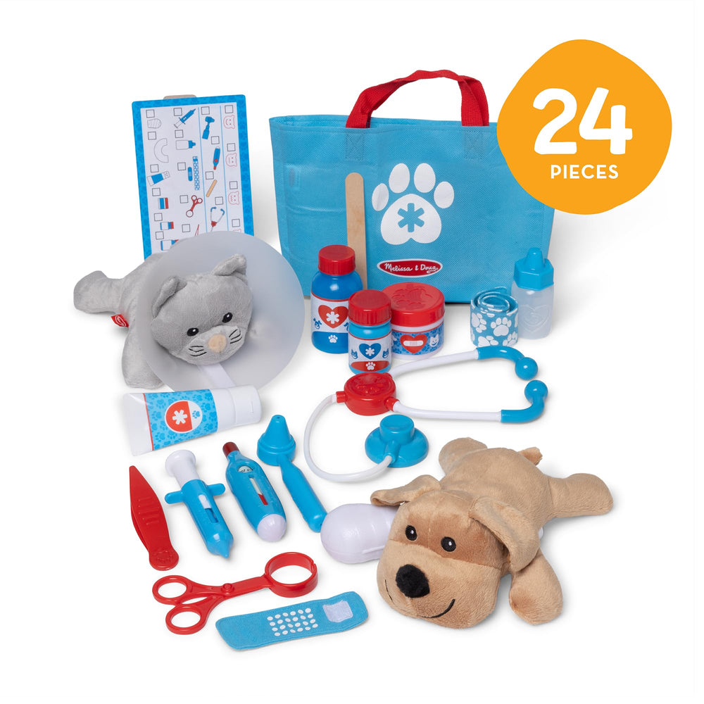 Melissa & Doug reusable checklist helps track pretend visits