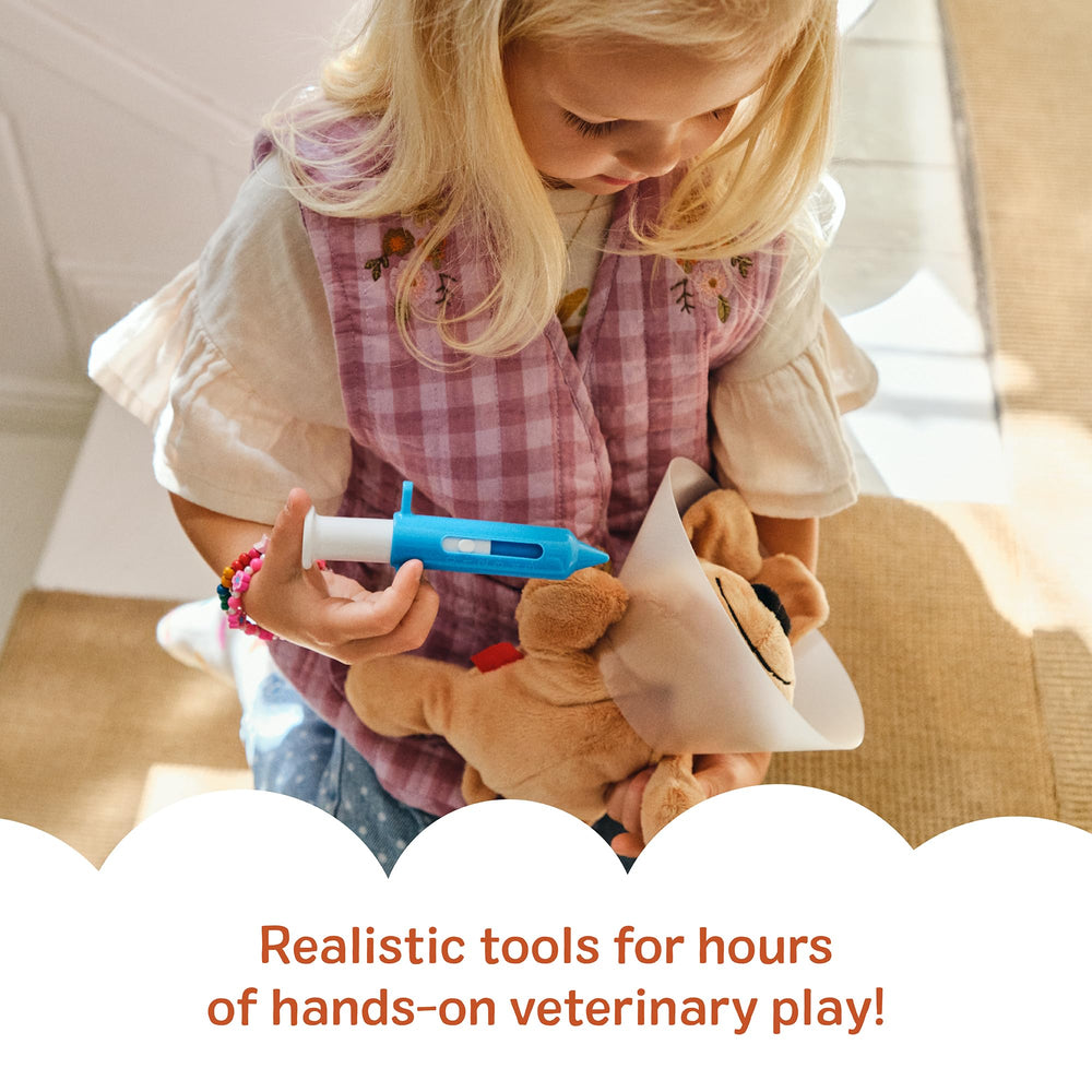 Melissa & Doug pet vet kit tweezers for gentle patient care