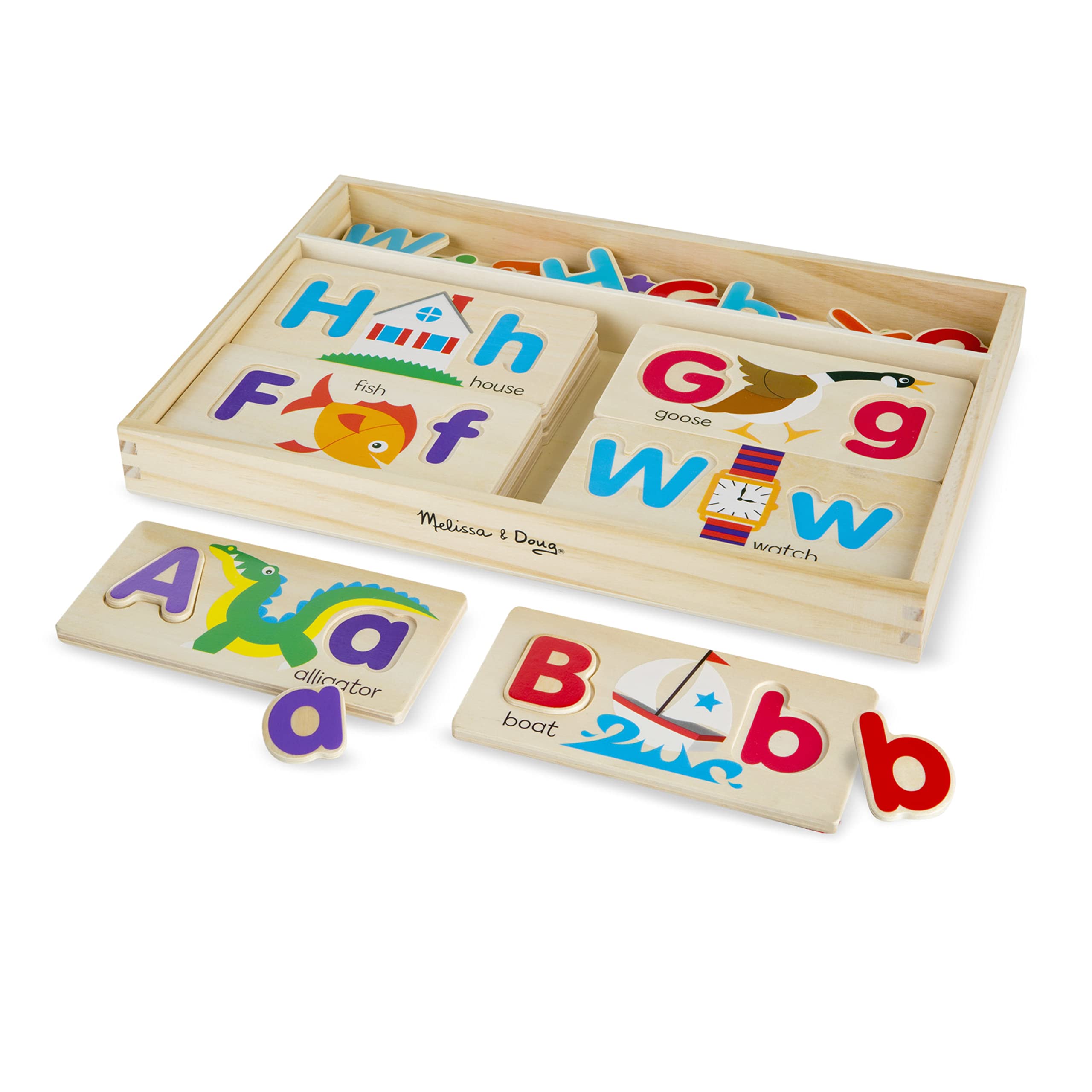 Melissa and Doug ABC picture boards set for early literacy play