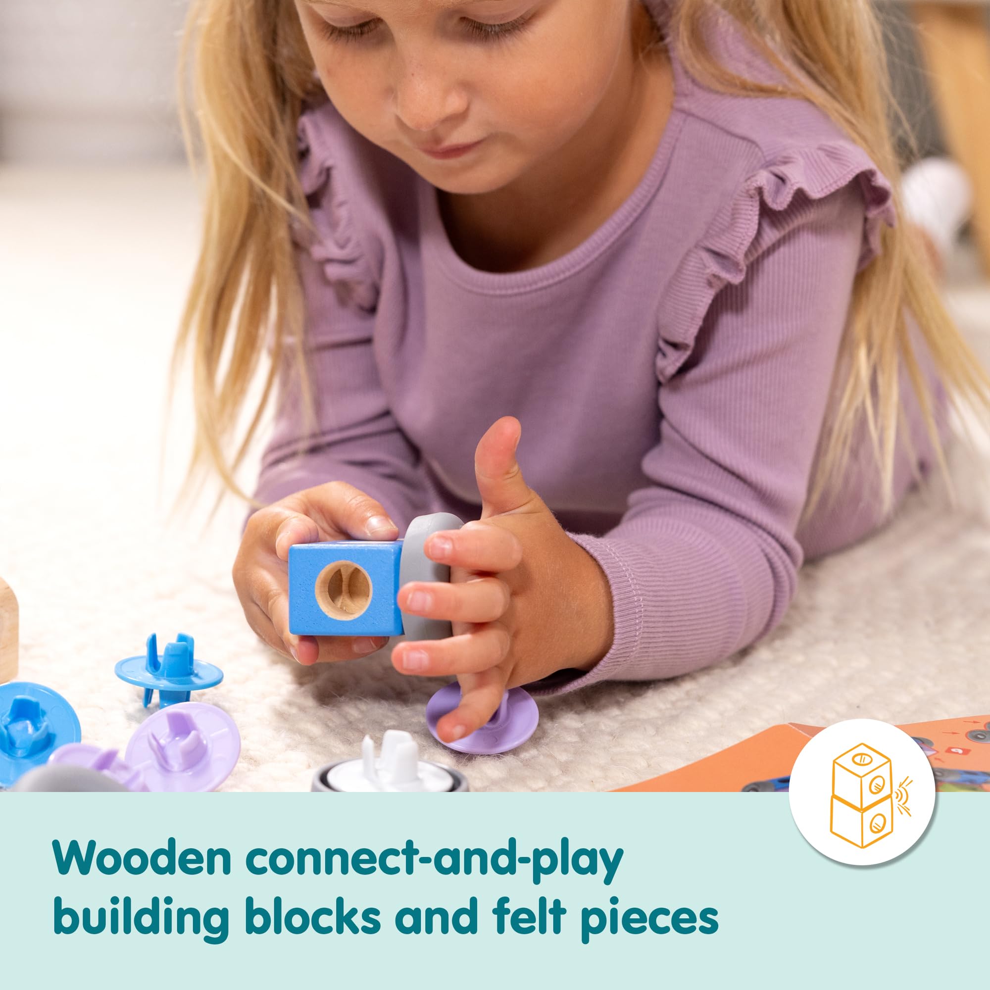 Melissa and Doug Blockables Town Play Set FSC certification signals sustainable sourcing.