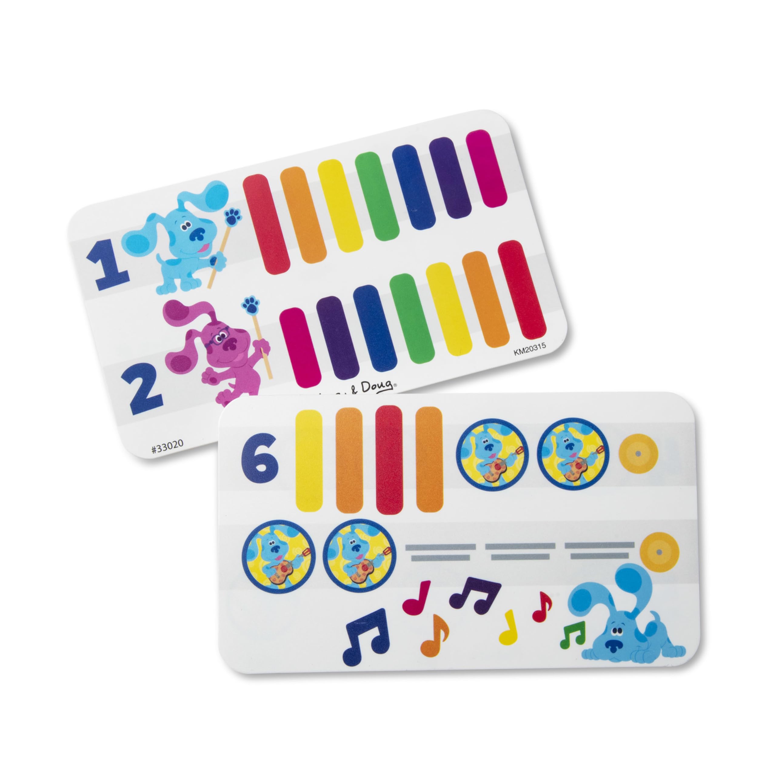 Melissa & Doug Blue's Clues & You back storage keeps pieces organized