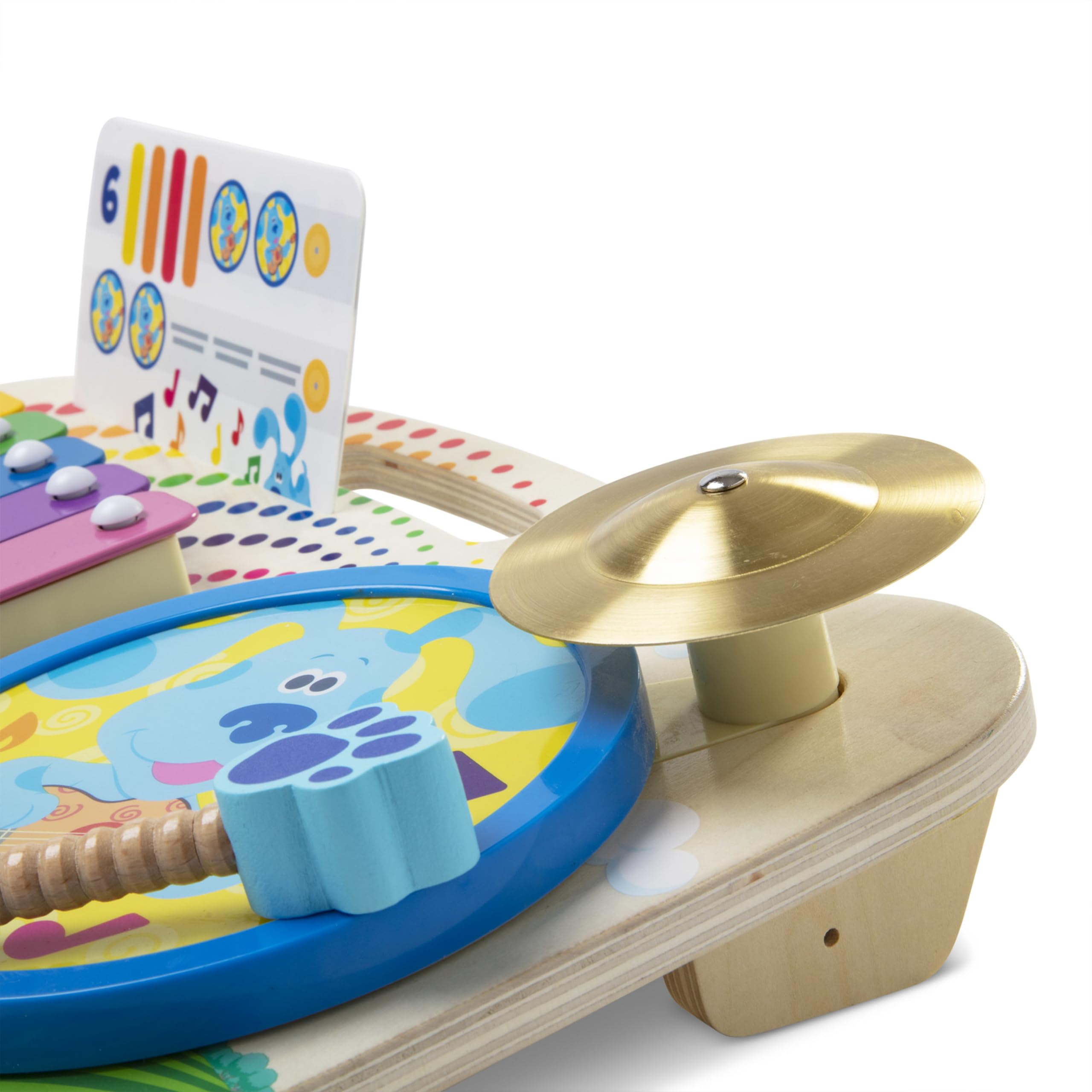 Melissa & Doug Blue's Clues & You music cards accessible and kid-friendly