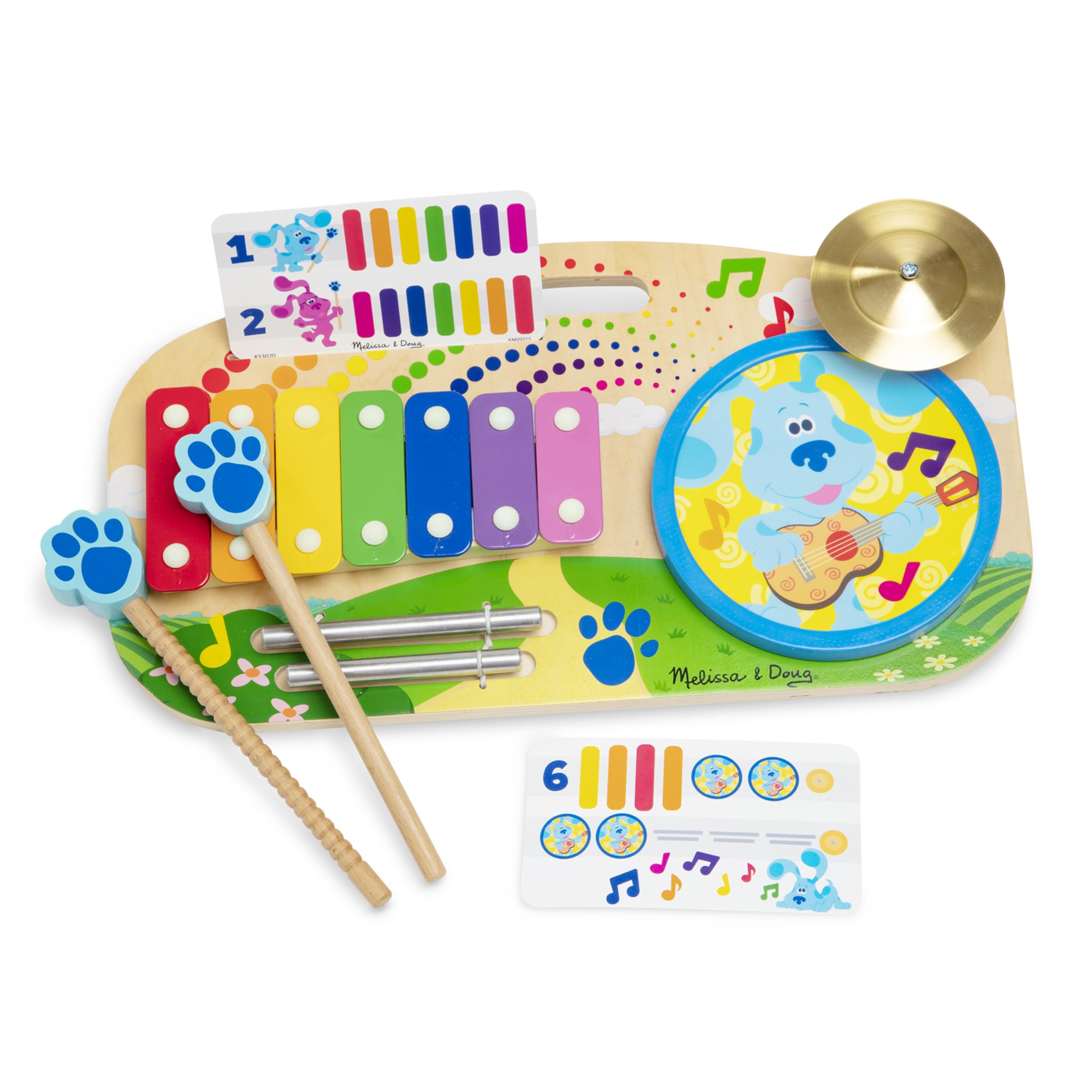 Melissa & Doug Blue's Clues & You portable handle enables easy travel