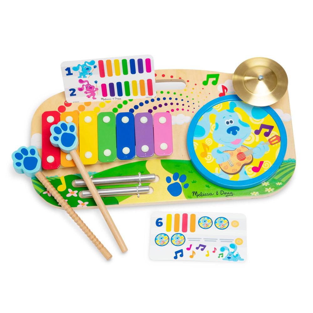 Melissa & Doug Blue's Clues & You portable handle enables easy travel