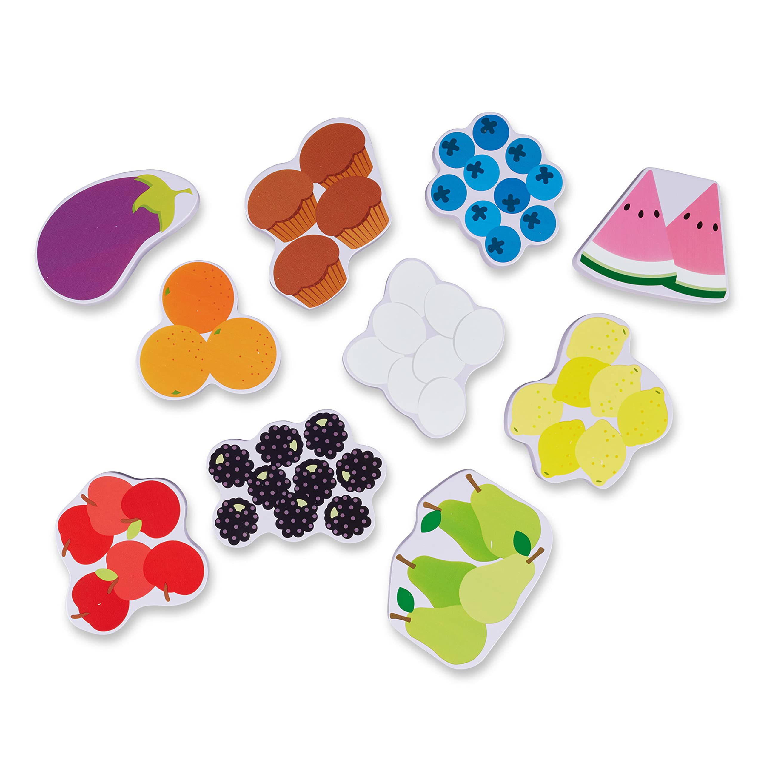 Melissa & Doug Blue's Clues & You! fridge food cheese wedge promotes counting during pretend play