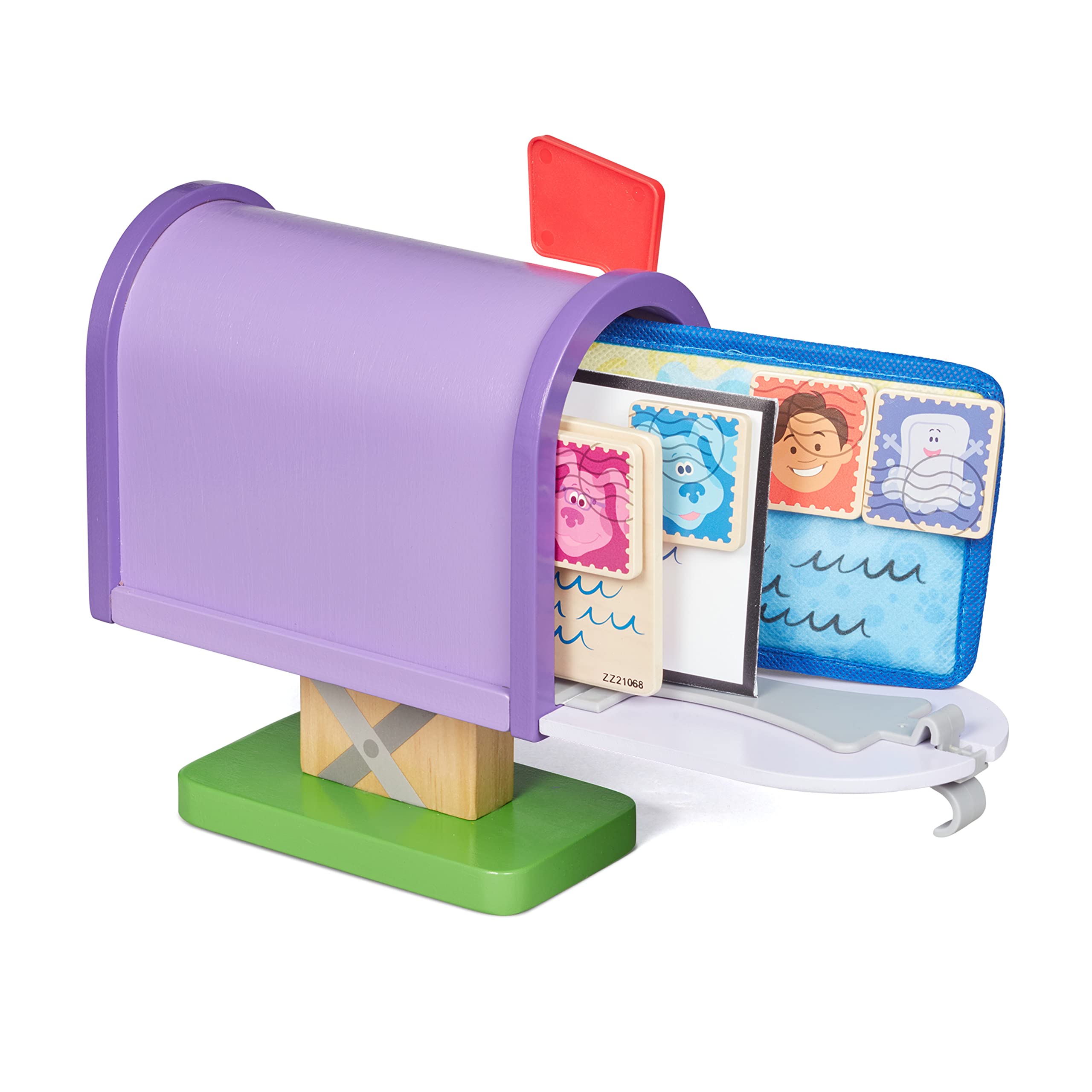 Double-sided puzzle from Melissa and Doug Blue's Clues mailbox set for problem-solving play