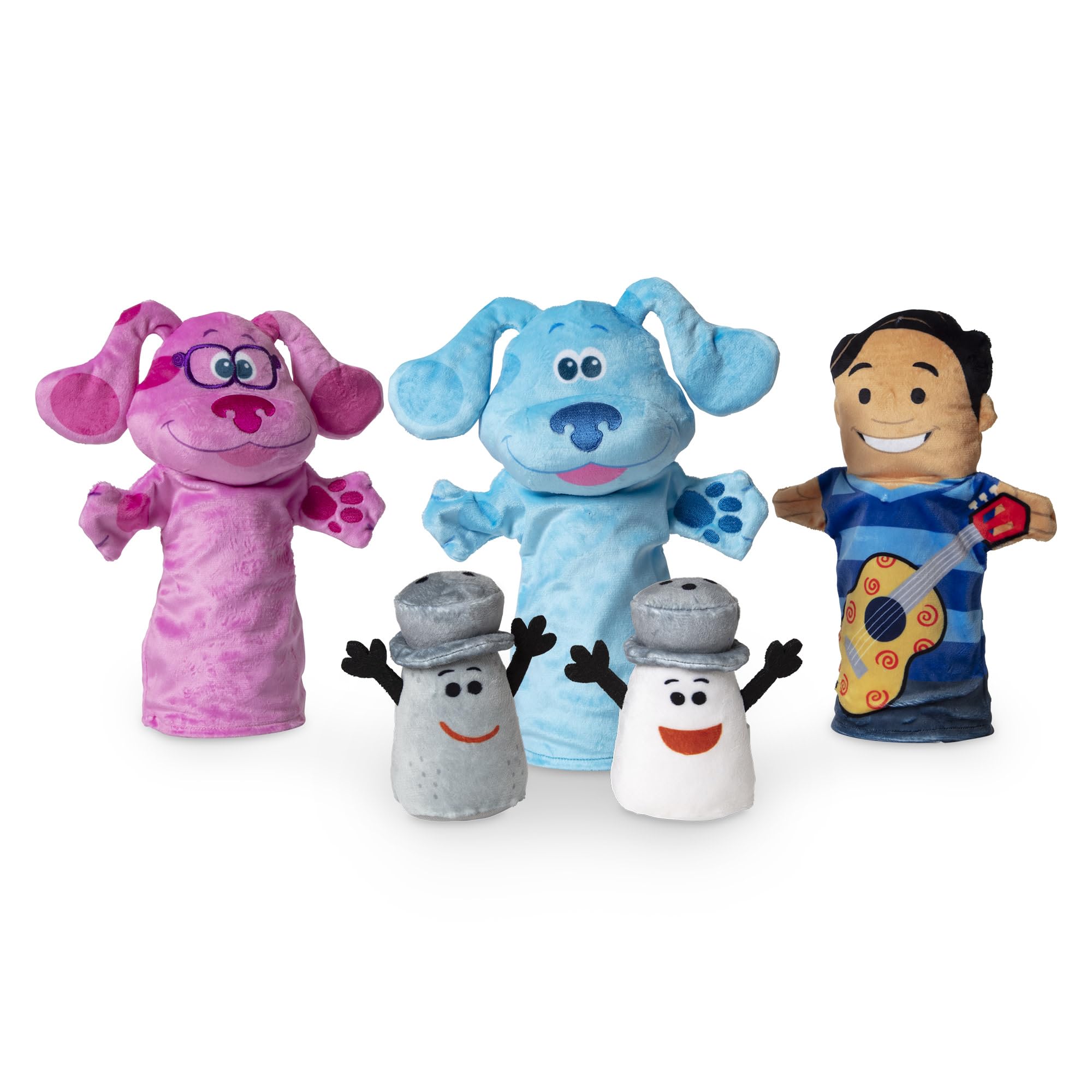 Melissa & Doug Blue's Clues You blue hand puppet for imaginative storytelling