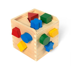 Colorful shapes from Melissa & Doug encourage hands-on learning and recognition.