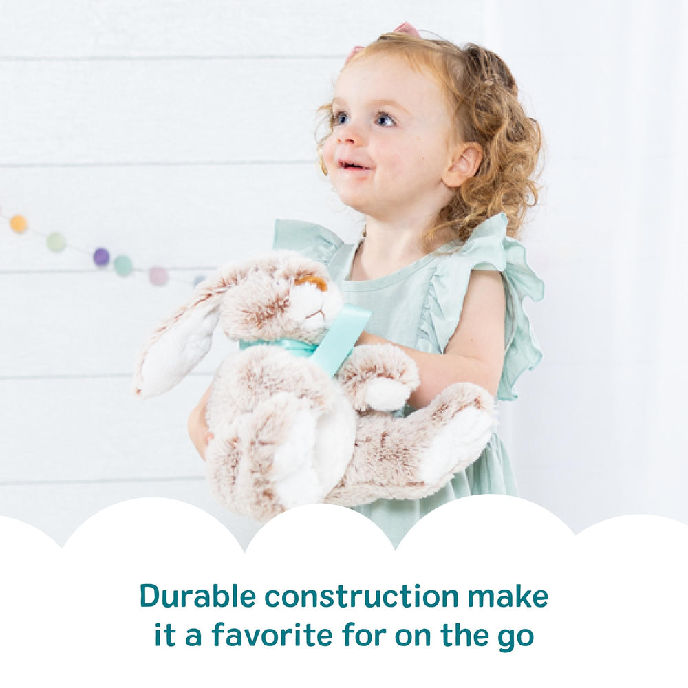 Soft Burrow Bunny decor piece for nurseries and playrooms
