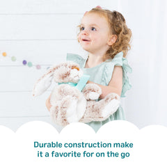 Soft Burrow Bunny decor piece for nurseries and playrooms
