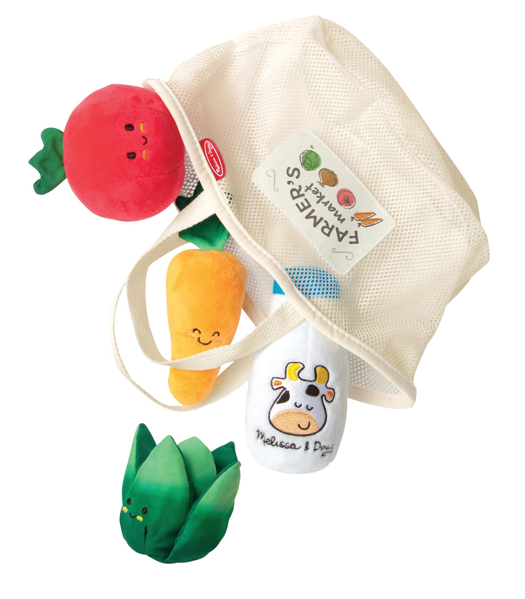 Crinkling lettuce texture from Melissa & Doug Market Basket Fill & Spill set.